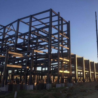 คลังสินค้าเหล็ก Prefab พร้อมออฟฟิศ
