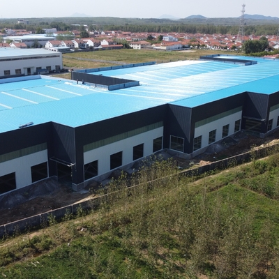 ห้องปฏิบัติการโครงสร้างเหล็ก Prefab สําหรับการผลิตเครื่องจักรกล