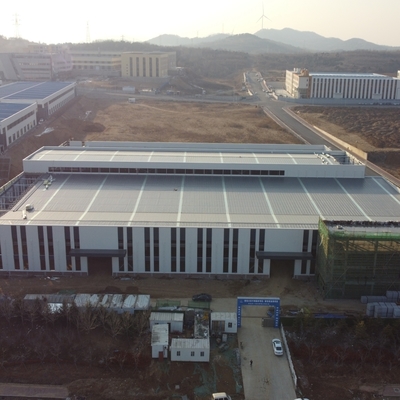 โครงสร้างสแตนเลส Prefab โครงสร้างโกดังด้วย H-Section Beams