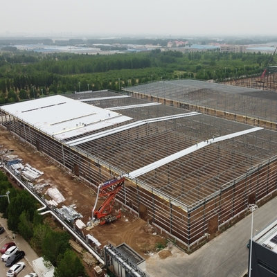 ASTM A36 โครงสร้างเหล็กเบา โกดังอายุการใช้งาน 50 ปี