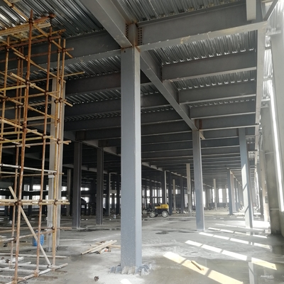 ห้องงานโครงสร้างเหล็ก Prefab Custom Q235B Q355B ASTM A36