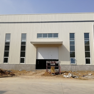 โครงสร้างเหล็กเบา Prefab คลัง Q235B Q355B ASTM A36