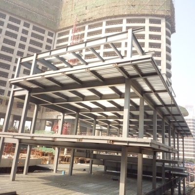 อาคารโครงสร้างสแตนเลส Prefab ที่มีอายุการใช้งาน 50 ปี