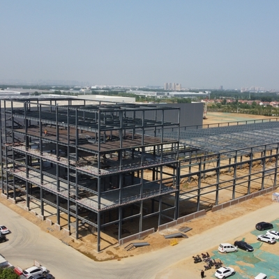 อาคารโครงสร้างเหล็ก Prefab Custom สําหรับห้างสรรพสินค้า