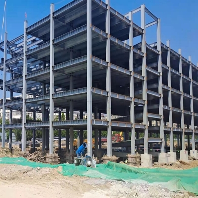 โกดังกรอบเหล็กเบา Q235B Q355B อายุการใช้งาน 50 ปี