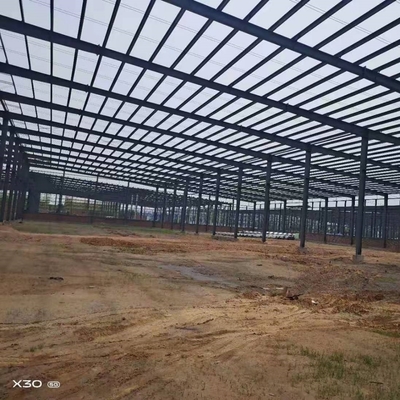โกดังเก็บข้าวเหล็ก Prefab ด้วยโครงสร้าง Q355B แบบสองชั้น
