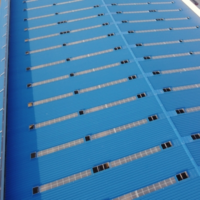 โครงสร้างเหล็กเรือนเก็บ Q235B Q355B ASTM A36