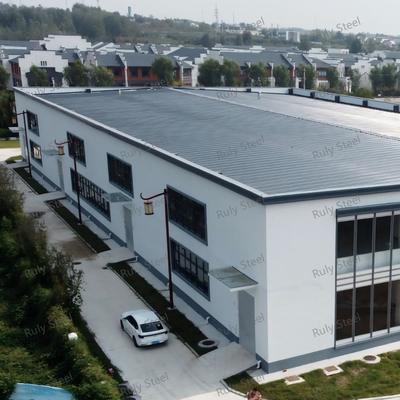 Custom Prefabricated Steel Vehical Warehouse With Mezzanine