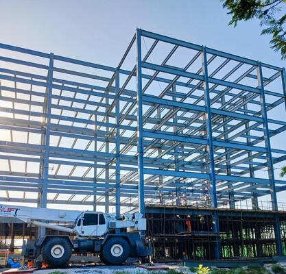 Prefabricated Steel Structure Hotel Building for Resort Accommodation