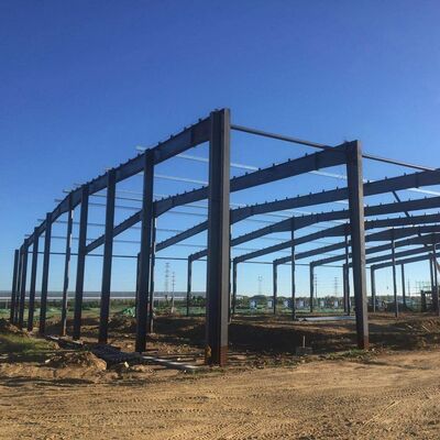 Prefabricated Logistics Steel Warehouse For High - Speed Rail Station