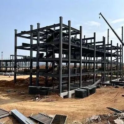 High Strength Modular Fast Install Steel Office Buildings For Corporate Construction
