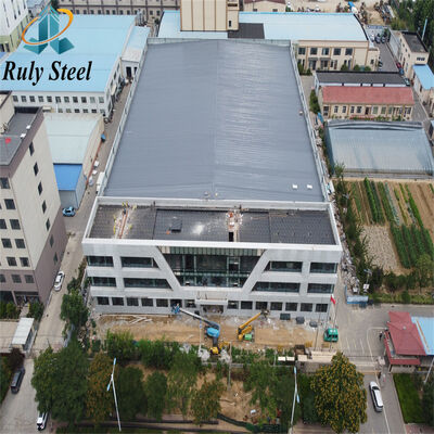 โมดูลเรียบ โกดังสแตนเลสที่สร้างขึ้นตามความต้องการ สําหรับการบูรณาการโรงงานและสํานักงาน