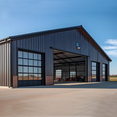 Prefab Light Steel Structure Fabricated Steel Factory with Heavy Crane System