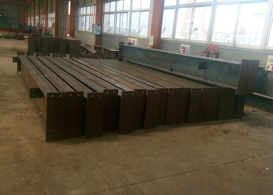 รางเหล็กโครงสร้าง Prefab Q235B Q355B ASTM A36 H ราง