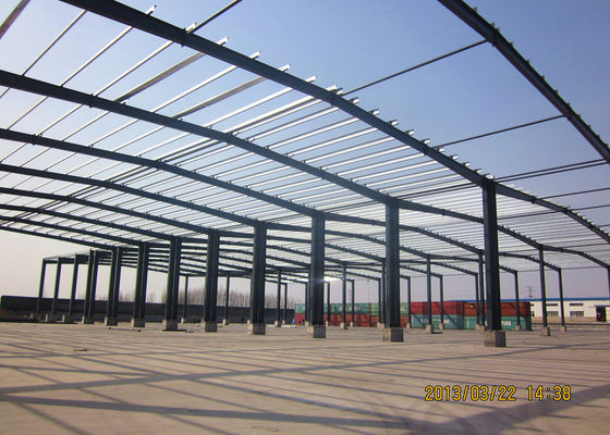 โกดังโครงสร้างสำเร็จรูป Portal Frame พร้อมแผงฉนวนใยแก้ว
