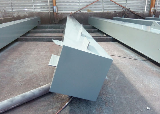 เครื่องผลิตเสาเหล็กกล่อง Q235B Q355B รางโครงสร้าง ASTM A36