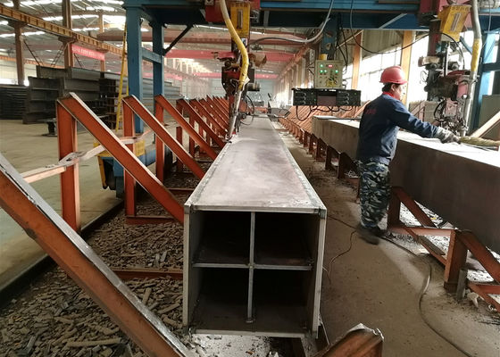 เสาโครงสร้างเหล็กกล่อง Q235B Q355B ASTM A36