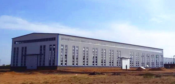 H ภาคโรงเก็บเหล็ก ราคาต่ํา Prefab Frame การก่อสร้างสําหรับ Sorrage